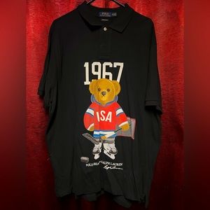 Polo by Ralph Lauren Rear Polo Bear Polo shirt.  NWT. SZ XXL.